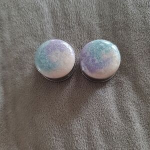5/8" Pastel Swirl Shimmer Plugs